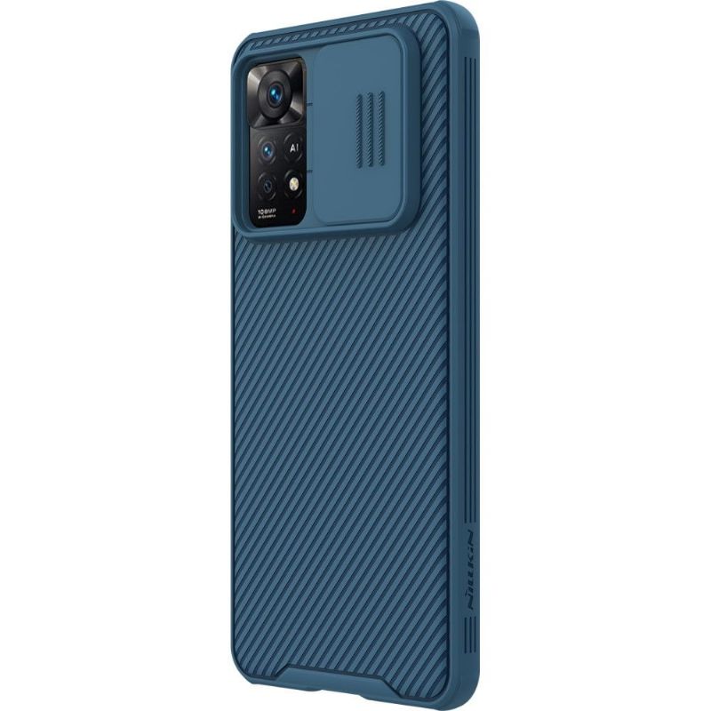 Cover Xiaomi Redmi Note 11 Pro / 11 Pro 5G Anti-fald Knastskærm Med Bageste Objektivdæksel