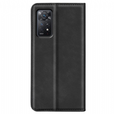 Etui Xiaomi Redmi Note 11 Pro / 11 Pro 5G Stativ I Imiteret Læder