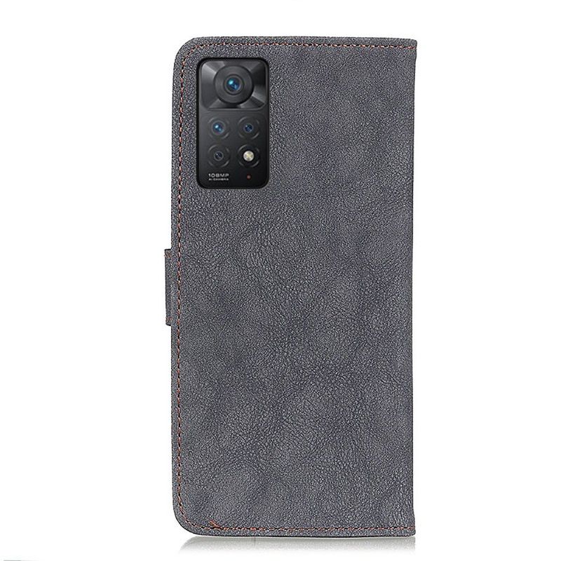 Flip Cover Xiaomi Redmi Note 11 Pro / 11 Pro 5G Anti-fald Khazneh Retro Lædereffekt