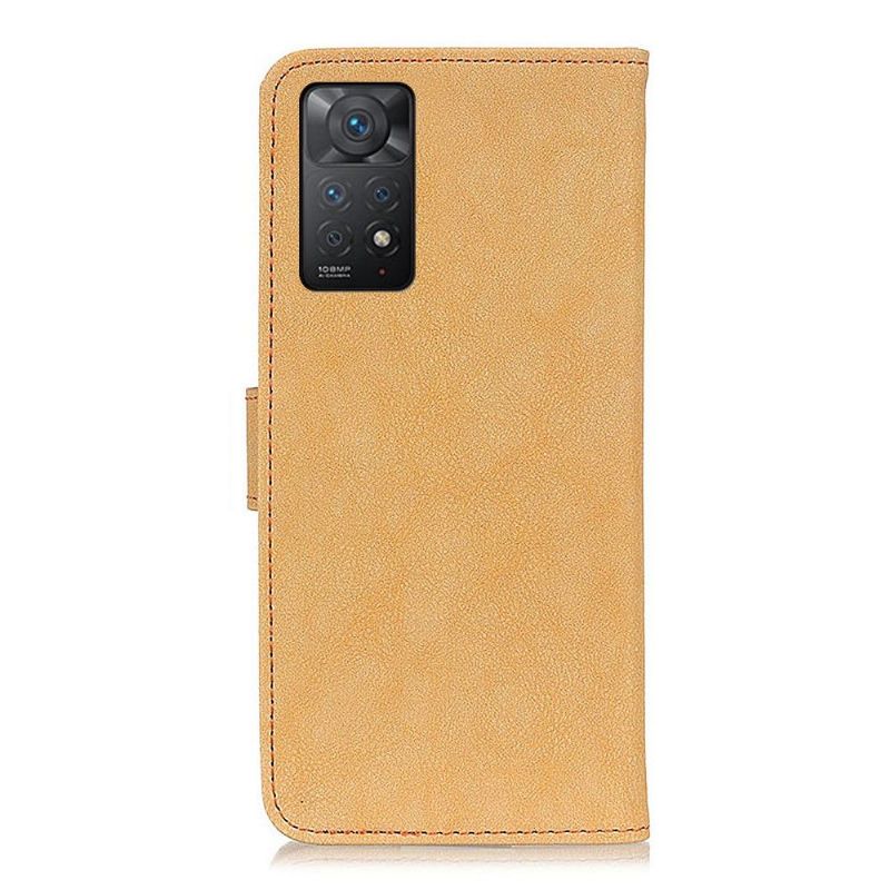 Flip Cover Xiaomi Redmi Note 11 Pro / 11 Pro 5G Anti-fald Khazneh Retro Lædereffekt