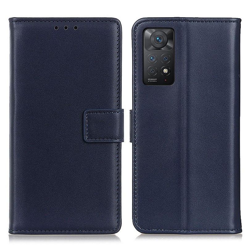 Flip Cover Xiaomi Redmi Note 11 Pro / 11 Pro 5G Basic Imiteret Læder