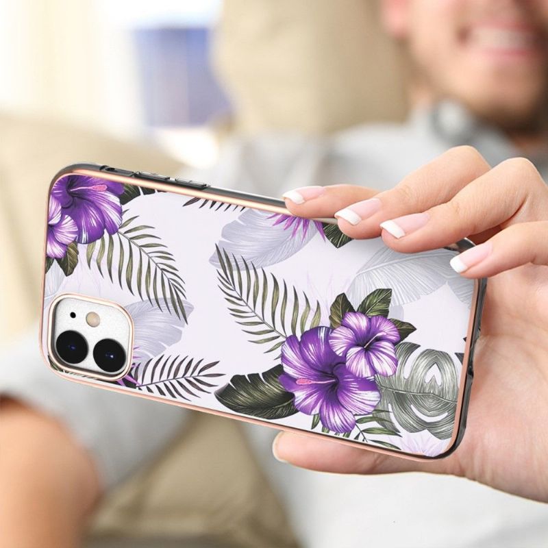 Cover iPhone 11 Eksotiske Blomster