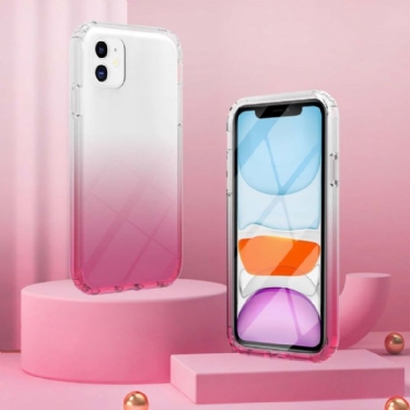 Cover iPhone 11 Gradient Med Hærdet Glas