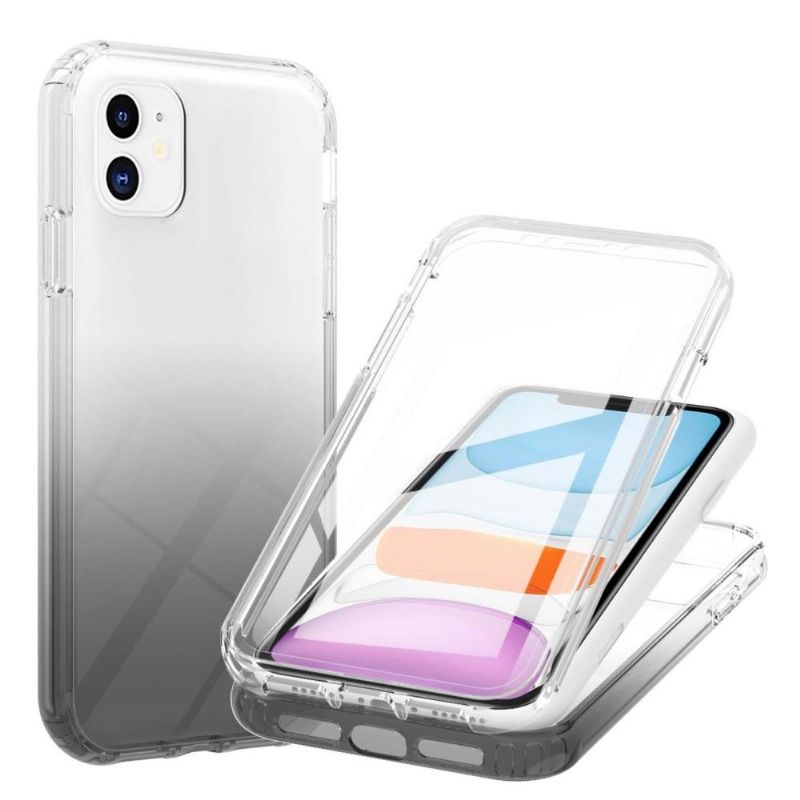 Cover iPhone 11 Gradient Med Hærdet Glas