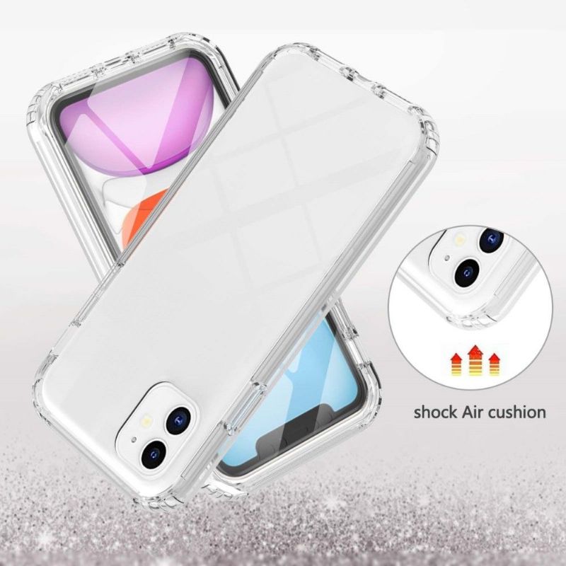 Cover iPhone 11 Gradient Med Hærdet Glas