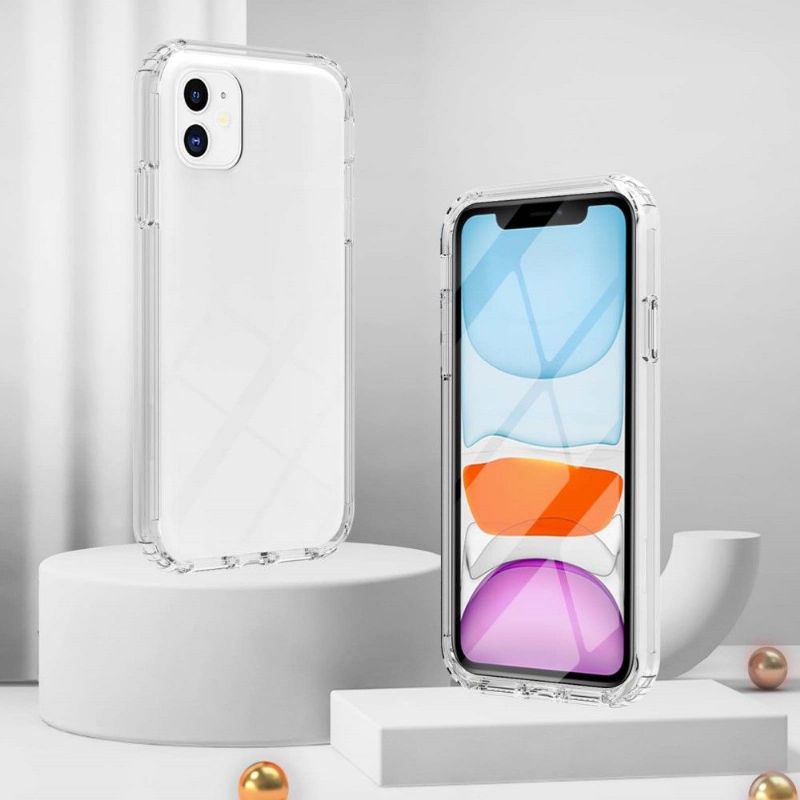 Cover iPhone 11 Gradient Med Hærdet Glas