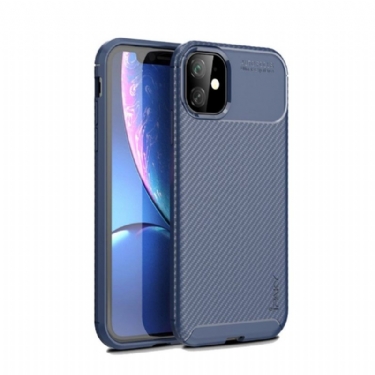 Cover iPhone 11 Ipaky Carbon Fiber Coating