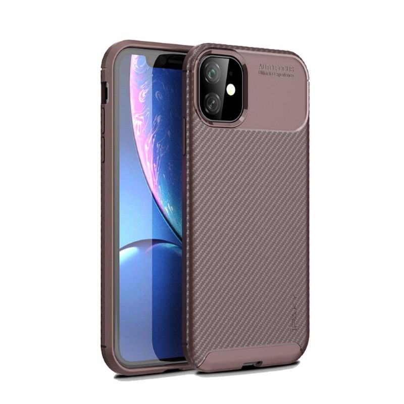 Cover iPhone 11 Ipaky Carbon Fiber Coating