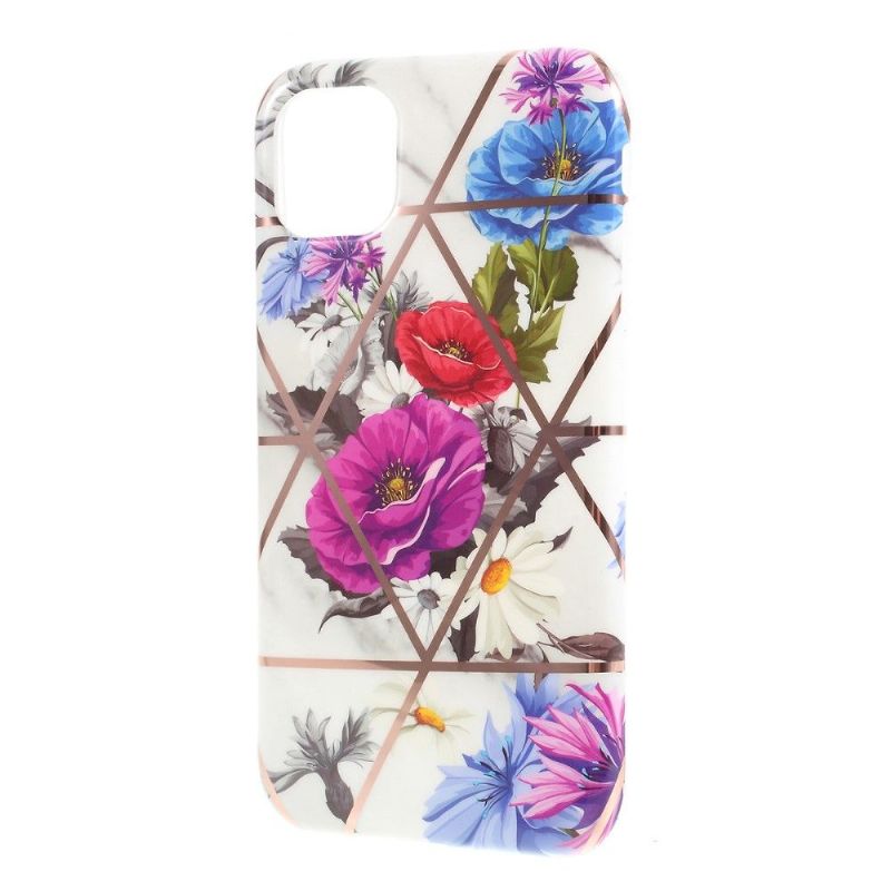 Cover iPhone 11 Silikone Farverige Blomster