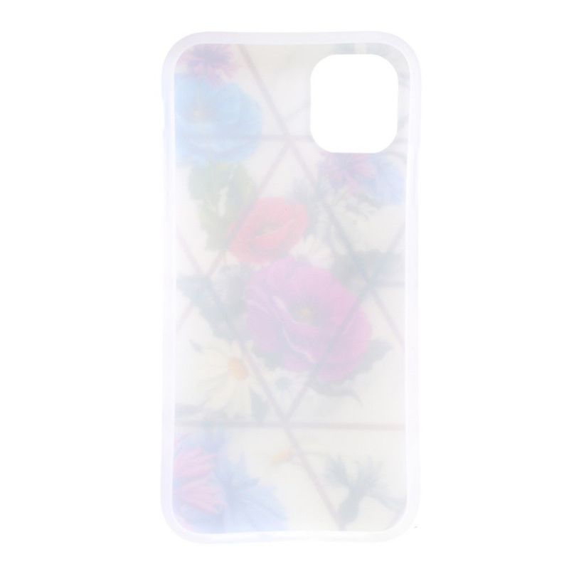 Cover iPhone 11 Silikone Farverige Blomster