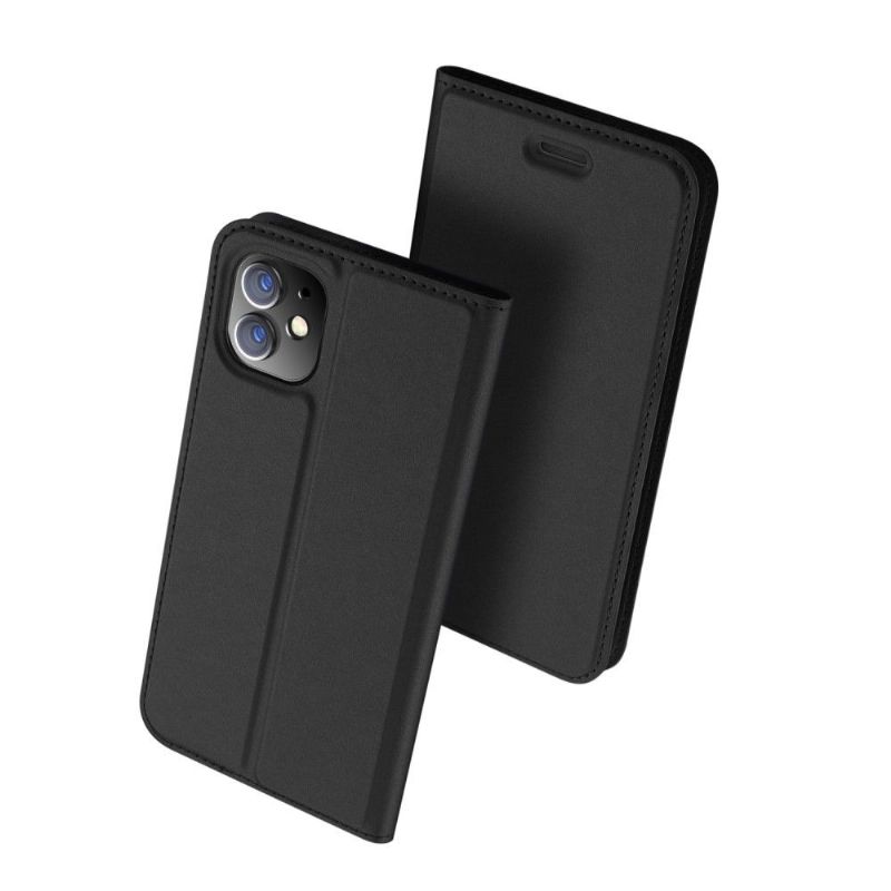 Flip Cover iPhone 11 Business Satin Effekt