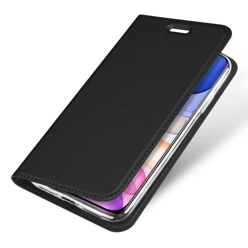 Flip Cover iPhone 11 Business Satin Effekt