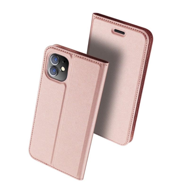 Flip Cover iPhone 11 Business Satin Effekt