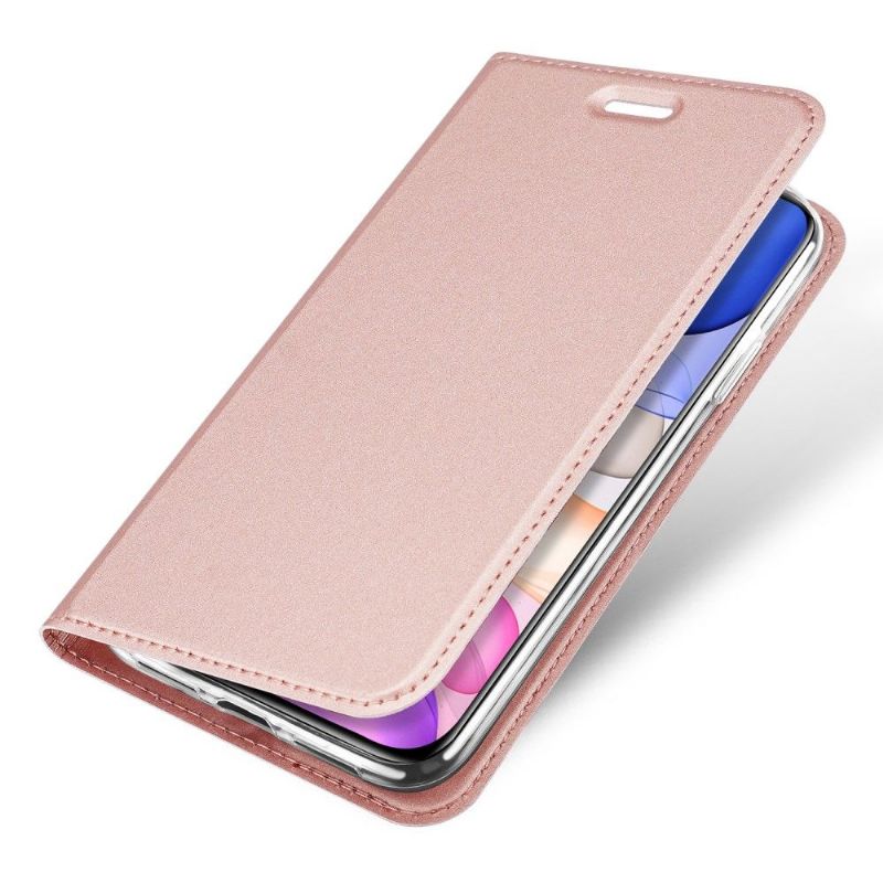 Flip Cover iPhone 11 Business Satin Effekt