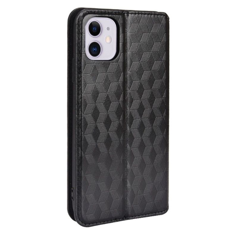 Flip Cover iPhone 11 Læder Cover Designgeometri