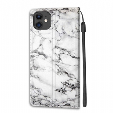 Flip Cover iPhone 11 Marmor