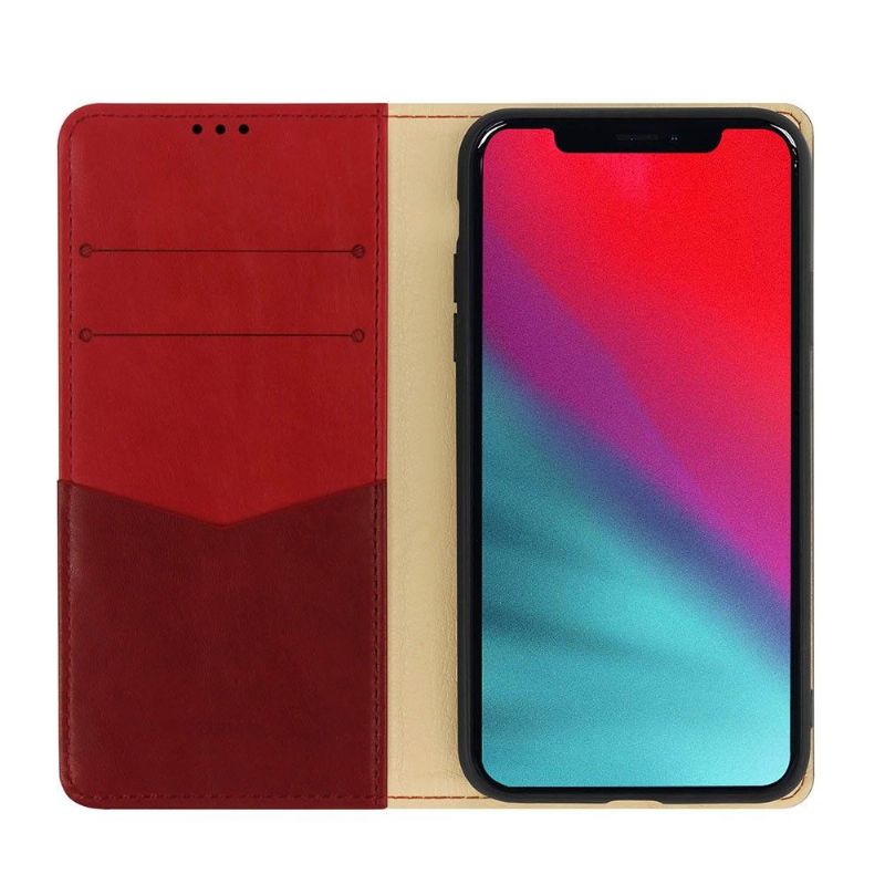 Flip Cover iPhone 11 Zen-serien Imiteret Læder