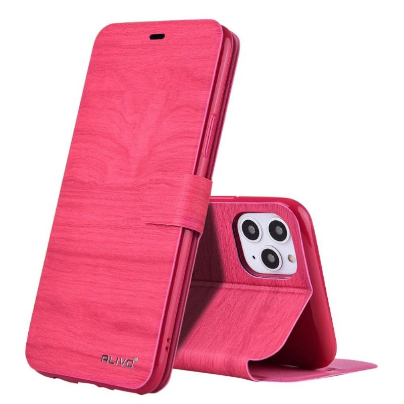 Læder Cover iPhone 11 Original Alivo Imiteret Læderbarkeffekt