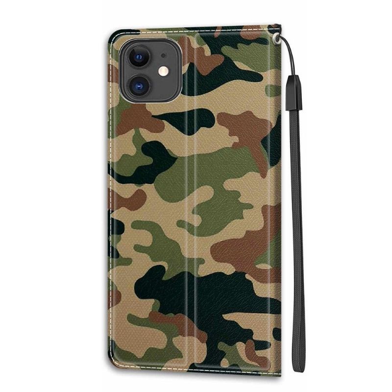 Læder Cover iPhone 11 Original Camouflage