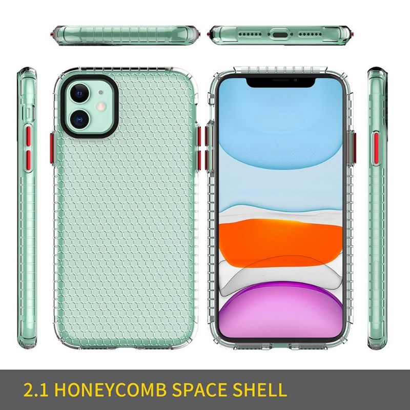 Mobilcover iPhone 11 Original Silikone Honeycomb