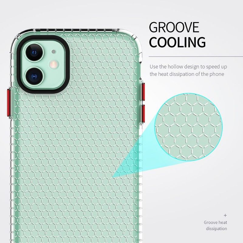 Mobilcover iPhone 11 Original Silikone Honeycomb