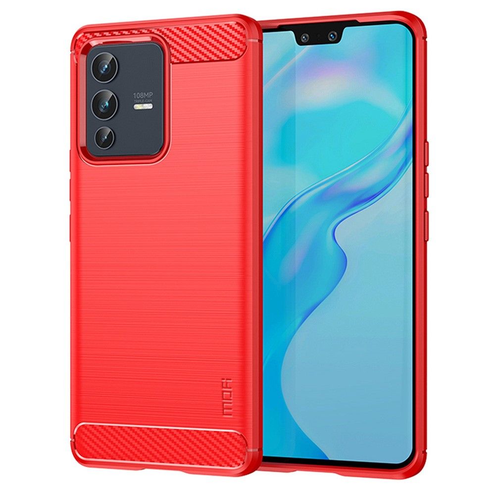 Cover Vivo V23 5G Anti-fald Mofi Børstet Effekt