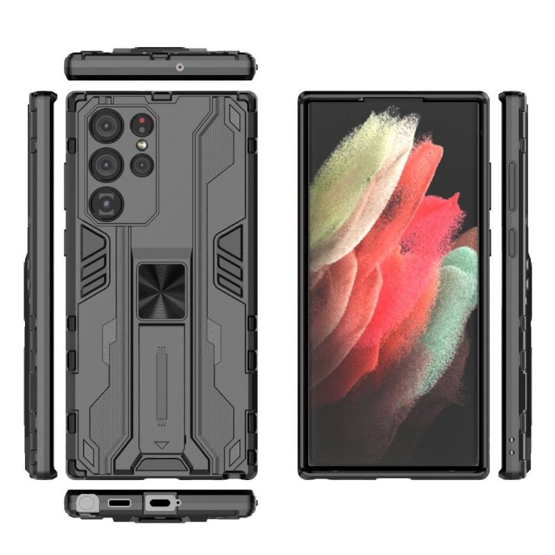 Cover Samsung Galaxy S22 Ultra 5G Anti-fald Armor Series Support