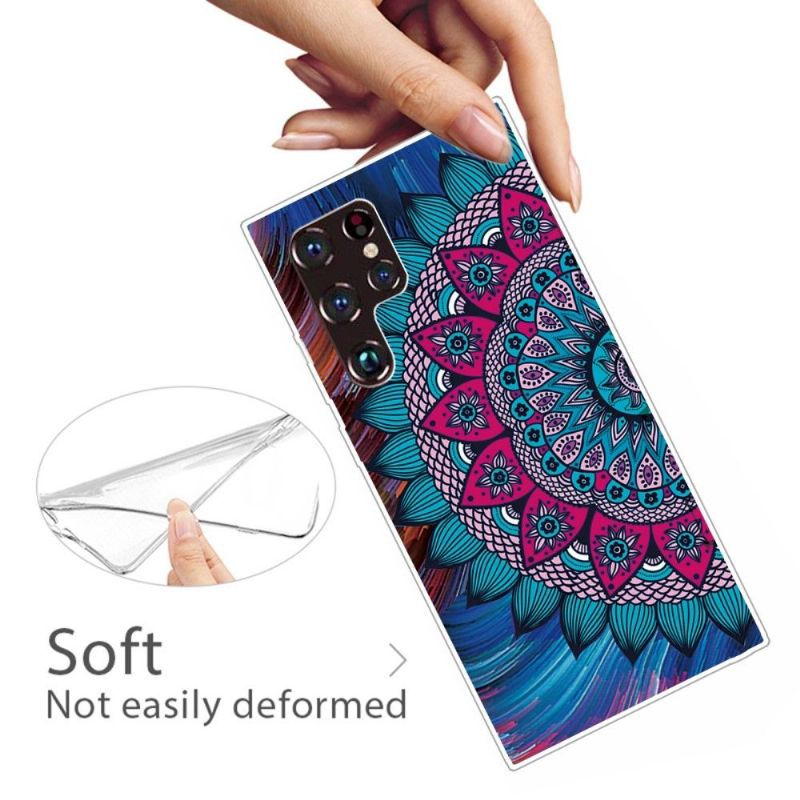 Cover Samsung Galaxy S22 Ultra 5G Farverig Mandala