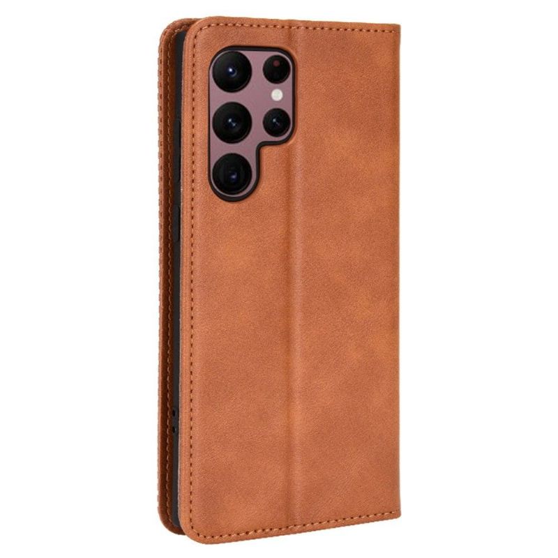 Etui Samsung Galaxy S22 Ultra 5G Hemming Cirénius Style Læder