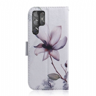 Etui Samsung Galaxy S22 Ultra 5G Vild Blomst