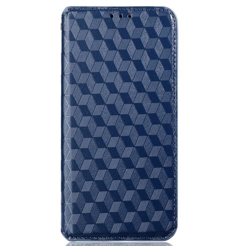 Flip Cover Samsung Galaxy S22 Ultra 5G Anti-fald Læder Cover Designgeometri