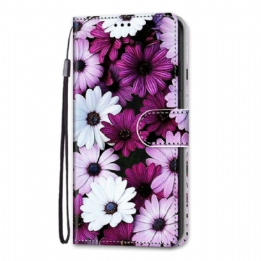 Flip Cover Samsung Galaxy S22 Ultra 5G Farverige Tusindfryd