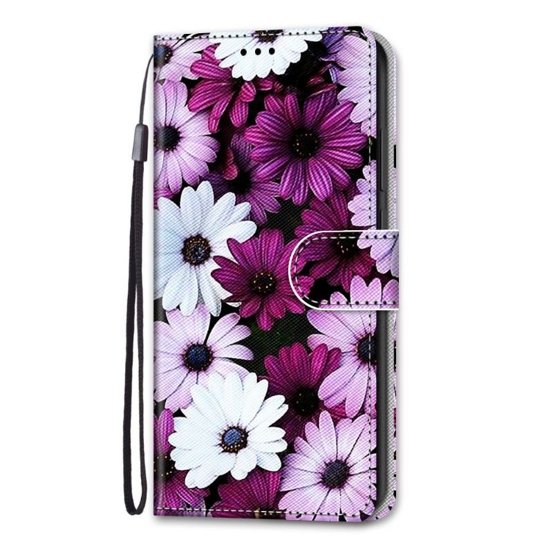 Flip Cover Samsung Galaxy S22 Ultra 5G Farverige Tusindfryd