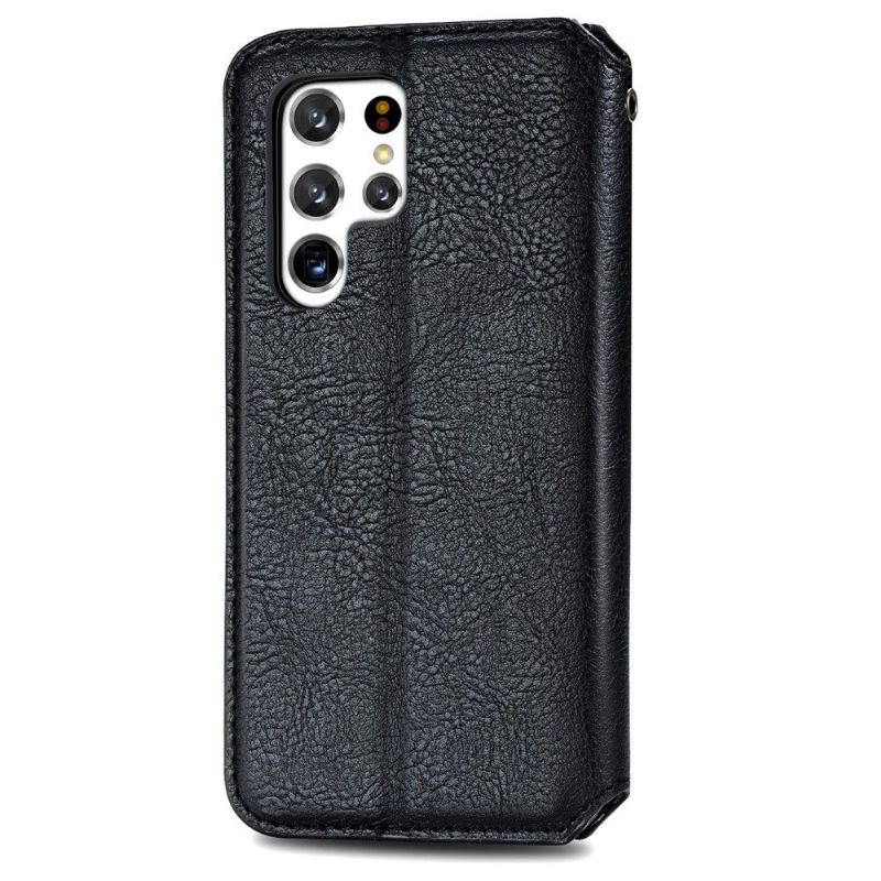 Flip Cover Samsung Galaxy S22 Ultra 5G Kub Design Kortholder