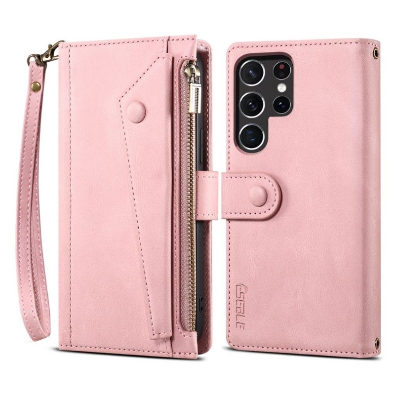 Flip Cover Samsung Galaxy S22 Ultra 5G Punge Etui Irene