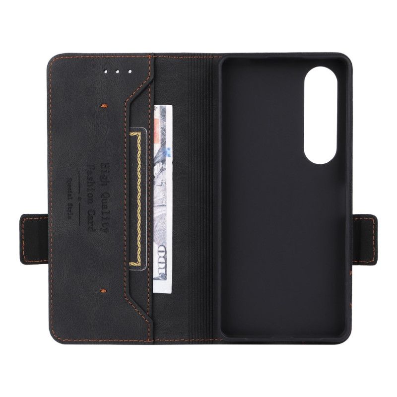 Flip Cover Sony Xperia 1 Vi Retro Design