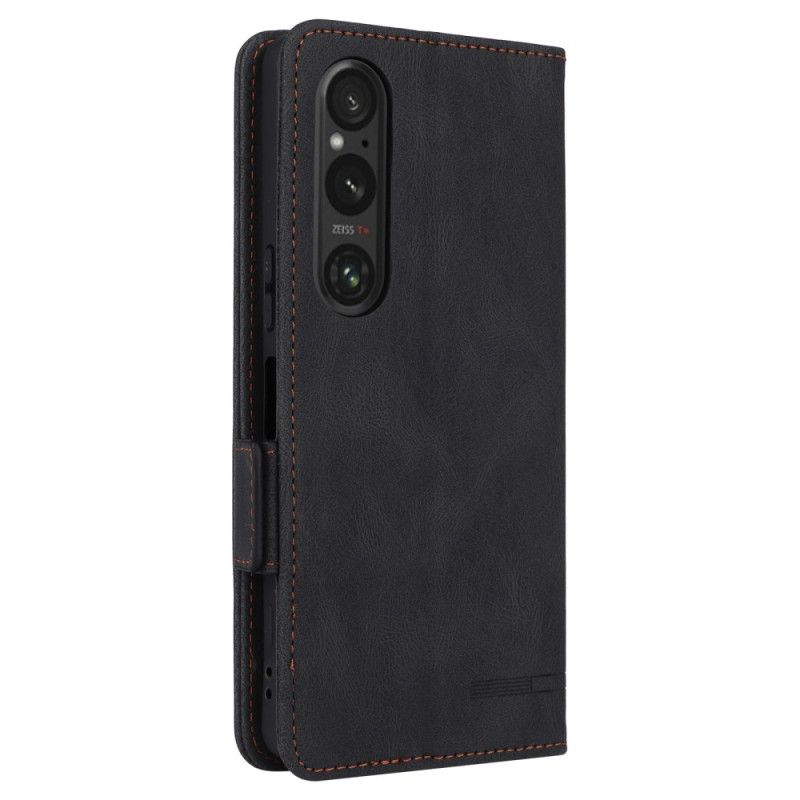 Flip Cover Sony Xperia 1 Vi Retro Design