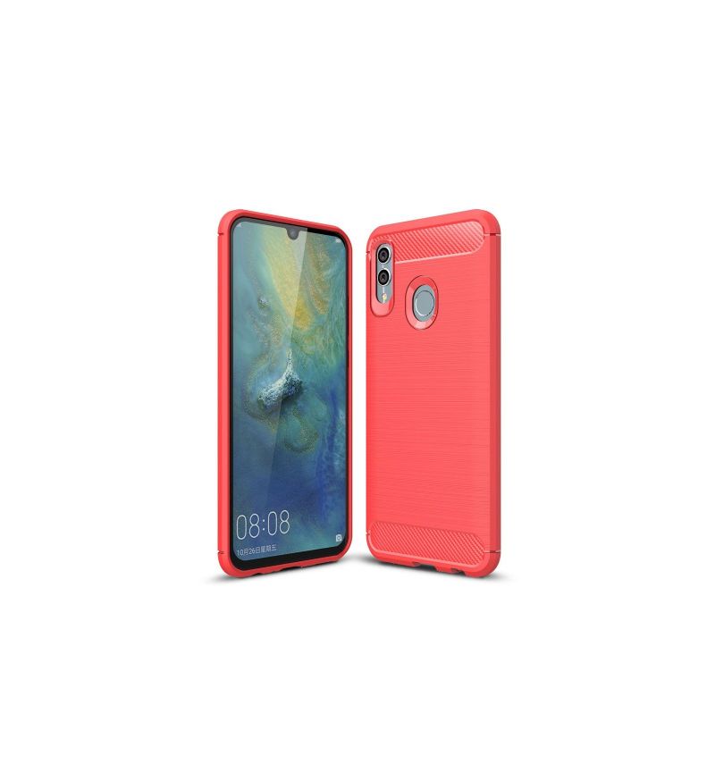 Cover Honor 10 Lite Carbon Børstet Gel