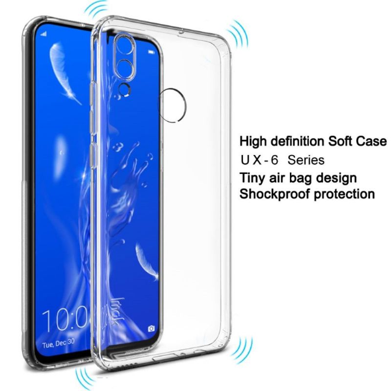 Mobilcover Honor 10 Lite Original Transparent Ultra Blød