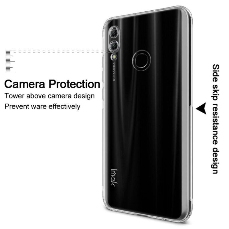 Mobilcover Honor 10 Lite Original Transparent Ultra Blød