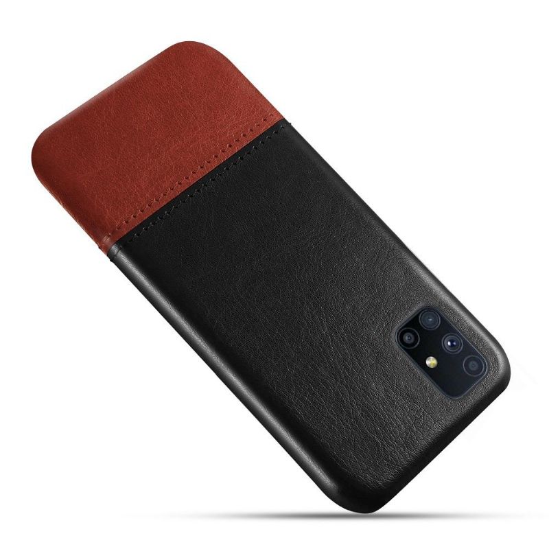 Cover Samsung Galaxy M51 Tofarvet Lædereffekt