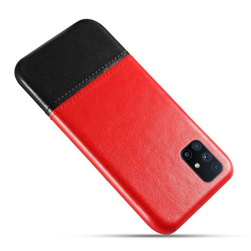 Cover Samsung Galaxy M51 Tofarvet Lædereffekt