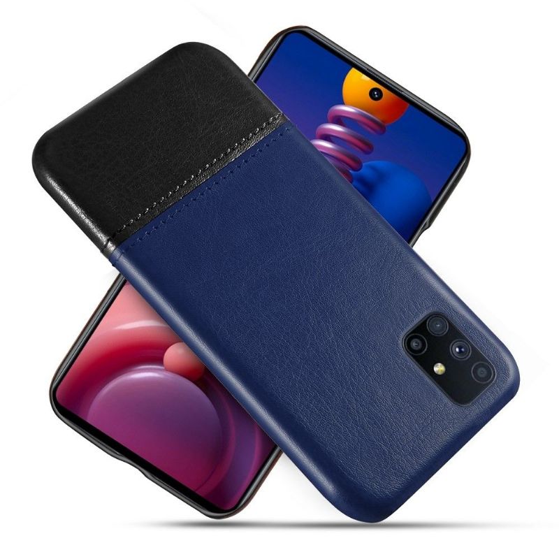 Cover Samsung Galaxy M51 Tofarvet Lædereffekt