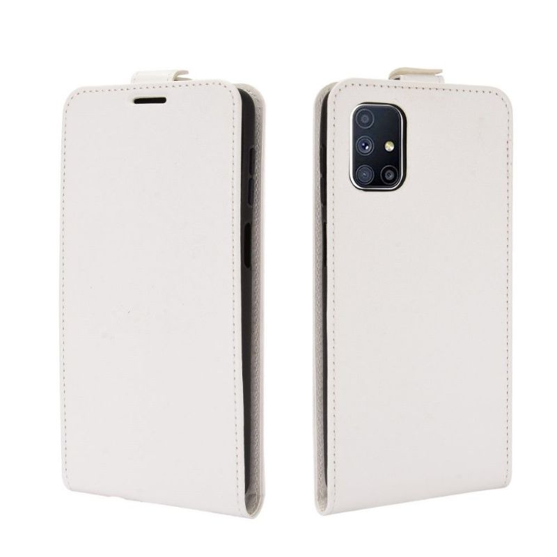 Læder Cover Samsung Galaxy M51 Original Flip Cover Kunstlæder Lodret