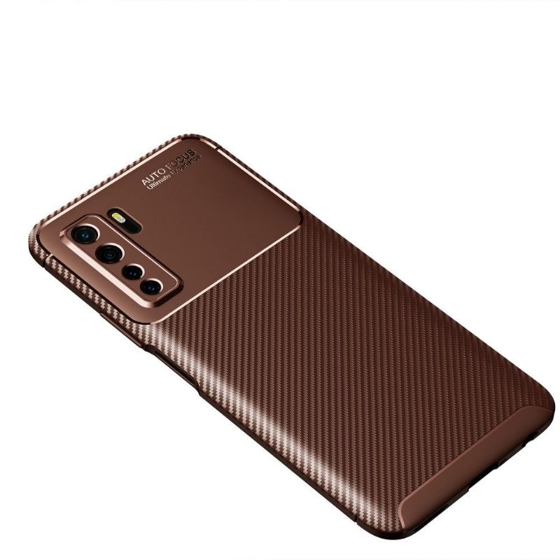 Cover Huawei P40 Lite 5G Hemming Karbon Classy