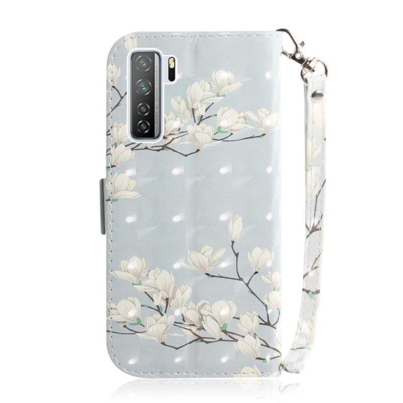 Flip Cover Huawei P40 Lite 5G Blomstrende Grene