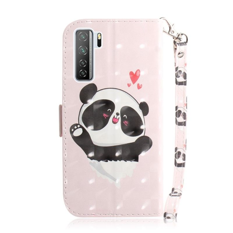 Flip Cover Huawei P40 Lite 5G Hemming Sød Panda