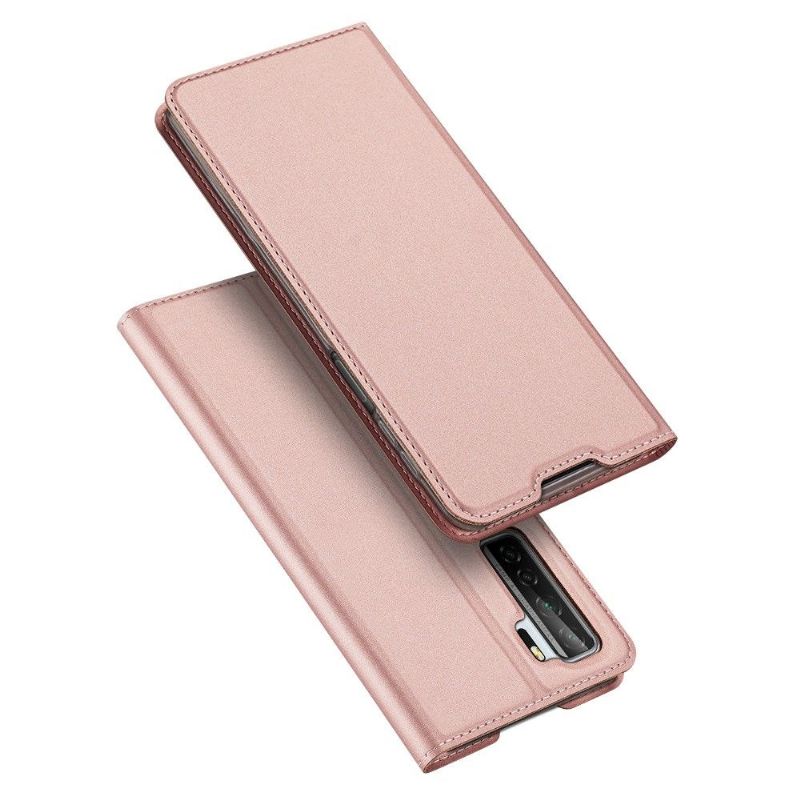 Flip Cover Huawei P40 Lite 5G Satineffekt