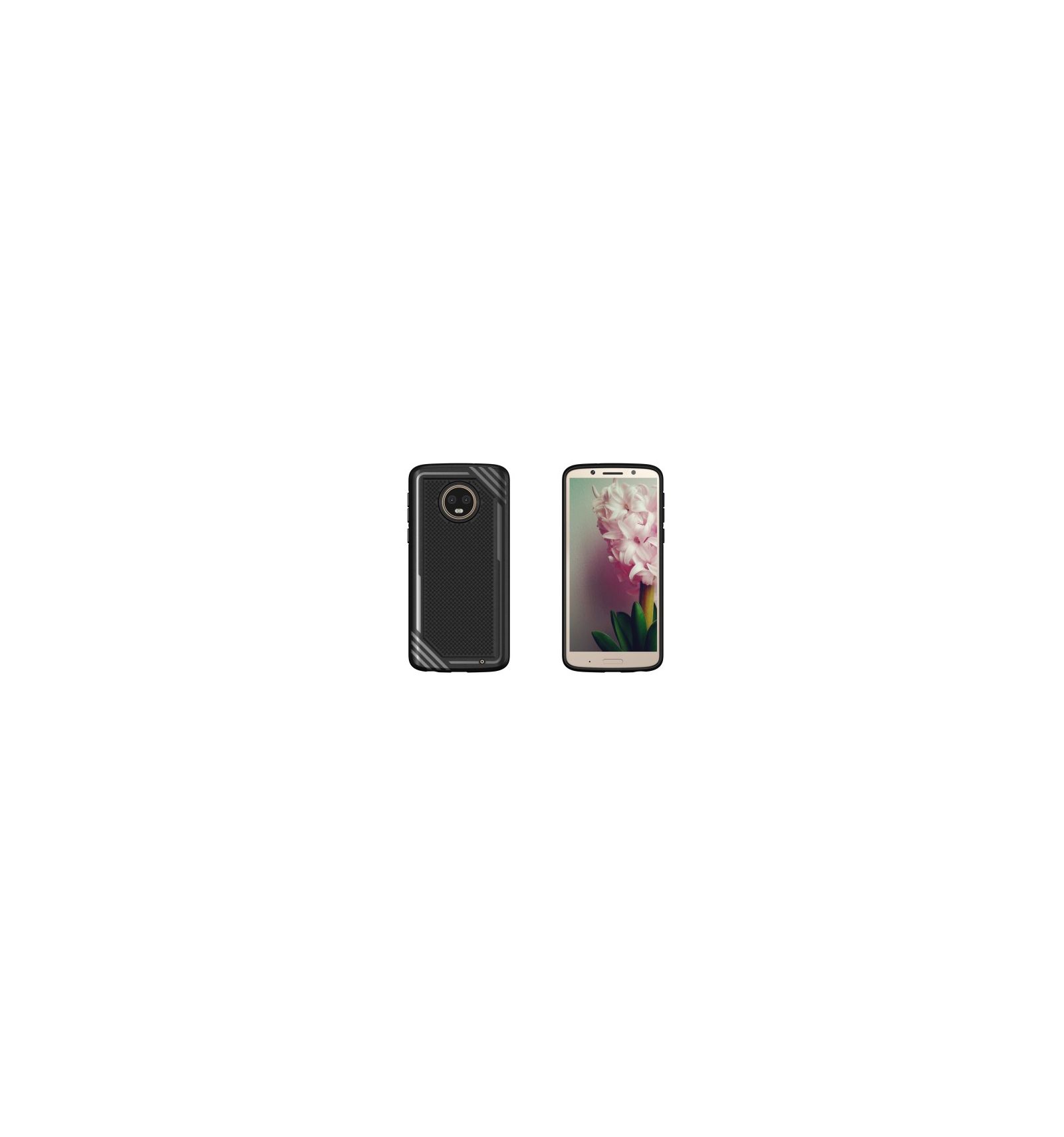 Cover Motorola Moto G6 Plus Anti-slip Rustning