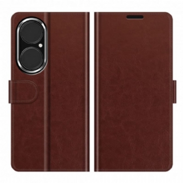 Flip Cover Huawei P50 Stil Læder Design